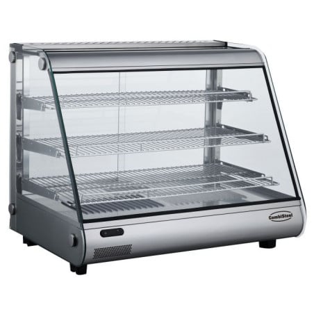 Professionelle Wärmevitrine CombiSteel - 160 L aus Edelstahl