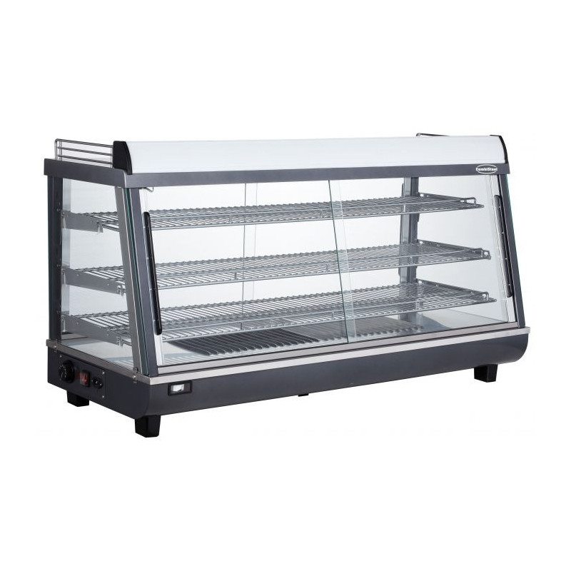 Verwarmde Vitrine 186L Combisteel - Warmtebehoud & Voedselbewaring