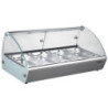Verwarmde Vitrine om Neer te Zetten - 4 GN 1/3 - CombiSteel