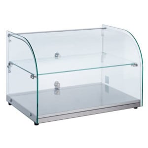 Neutral Display Case to Place 45L - CombiSteel: Elegant presentation for professionals