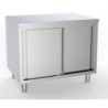 Meuble Inox Bas 2 Portes 2000 x 600 mm CombiSteel: Rangement Professionnel