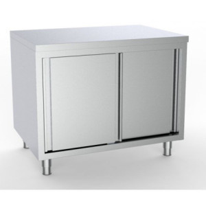 Low Stainless Steel Cabinet 2 Doors - CombiSteel Quality