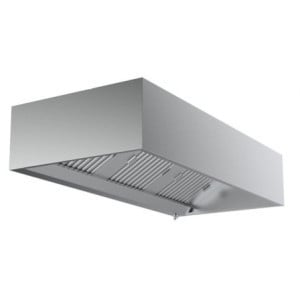 Cubique LED Hood Depth 950-1200 mm - AISI 430 Stainless Steel