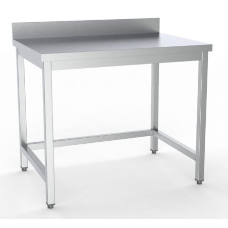 Table Inox avec Dosseret - L 1800 x P 700 mm - CombiSteel | Cuisine professionnelle