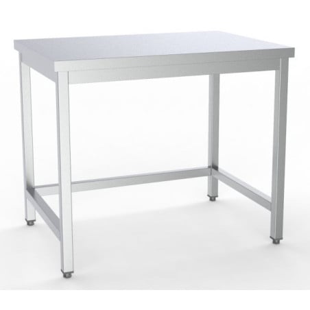 Table Inox 800x600 mm - CombiSteel, matériel robuste et hygiénique