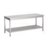 Table Inox professionnelle CombiSteel - Étagère basse