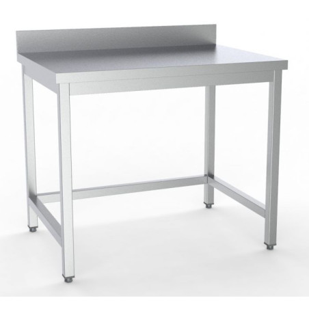 Tafel Inox CombiSteel - L 800 x D 700 mm | Roestvrij Staal AISI 304