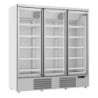 Refrigerated Display Case Stainless Steel 3 Glass Doors - 1450 L CombisteelSEO: Negative stainless steel refrigerated display ca