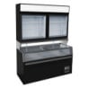 Wandvitrine en Zwarte Buffetkast - CombiSteel 898 L | Professionele Koeling