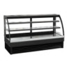 Positive Kühlvitrine Gebogen - 400 L - CombiSteel