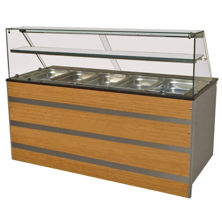 Koelbuffet CombiSteel 5 GN 1/1 - Optimale versheid en kwaliteit