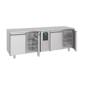 Refrigerated Positive Table GN 1/1 with 4 Doors - CombiSteel: Quality and Performance