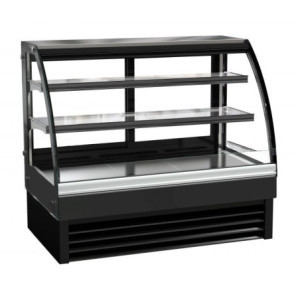 Vitrine Koelkast Positief Gebogen - 236 L - CombiSteel