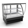 Vitrine Koelkast Positief Gebogen - 236 L - CombiSteel