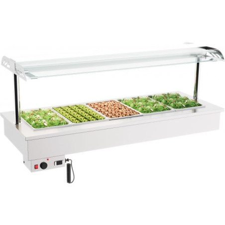 Bain-Marie Drop-In - 5 GN 1/1 - CombiSteel : Handige & efficiënte rechaud