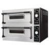 Dubbele Pizzaoven - 2 x 6 Pizza's - Combisteel 400V