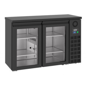 Rückkühlschrank mit 2 Glastüren - 320 L - CombiSteel