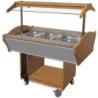 CombiSteel Hot Buffet - 3 GN 1/1 in Stainless Steel