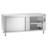 Professional stainless steel warming cabinet for optimal heat retention