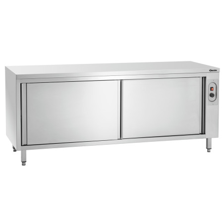 Professional stainless steel warming cabinet - 2000W 4T