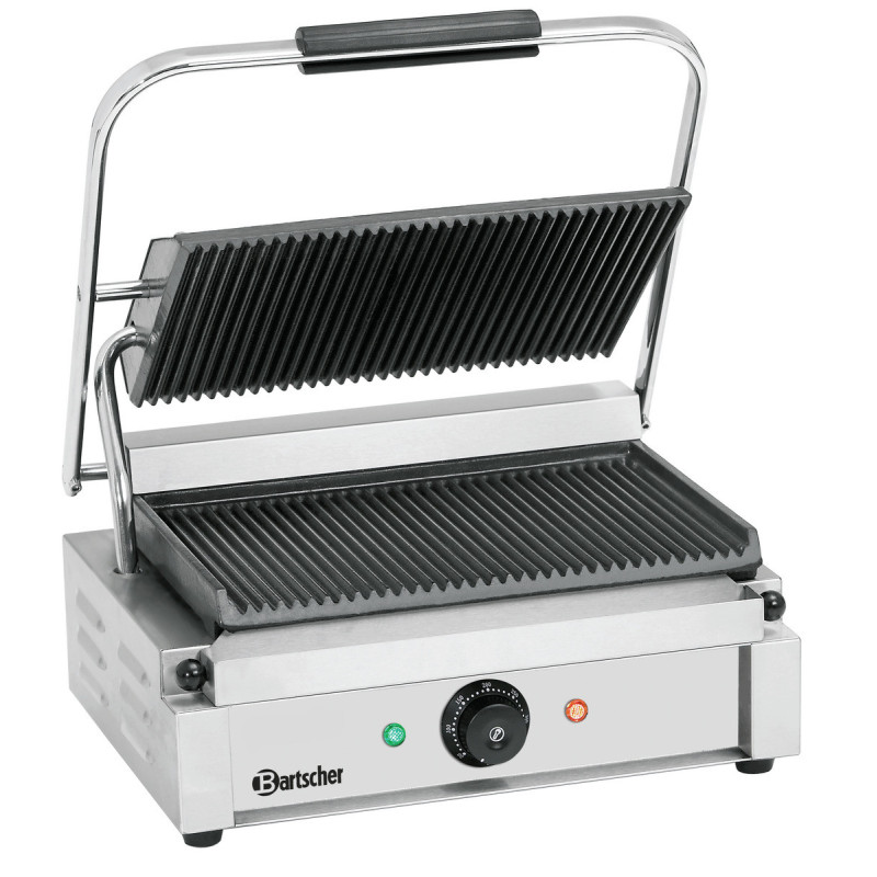 Contactgrill Panini 1R Bartscher - Professionele en knapperige Panini