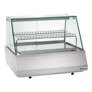 Vitrine réfrig. 2/1 GN en verre plat Bartscher | Cuisine professionnelle