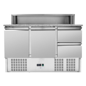 Refrigerated Stainless Steel Pizza Counter - Quality and Performance