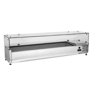 Refrigerated Display Saladette - 7 x GN 1/3 - Dynasteel