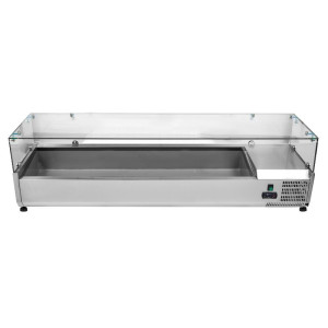 Saladette Koelvitrine om te Plaatsen - 7 x GN 1/3 - Dynasteel