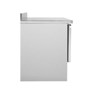 Refrigerated Positive Table GN 1/1 Backsplash 2 Doors Dynasteel: Storage and Durability.