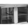 Refrigerated Positive Table GN 1/1 Backsplash 2 Doors Dynasteel: Storage and Durability.