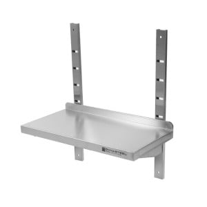 Dynasteel Stainless Steel Wall Shelf - L 800 x D 300mm - Professional Kitchen