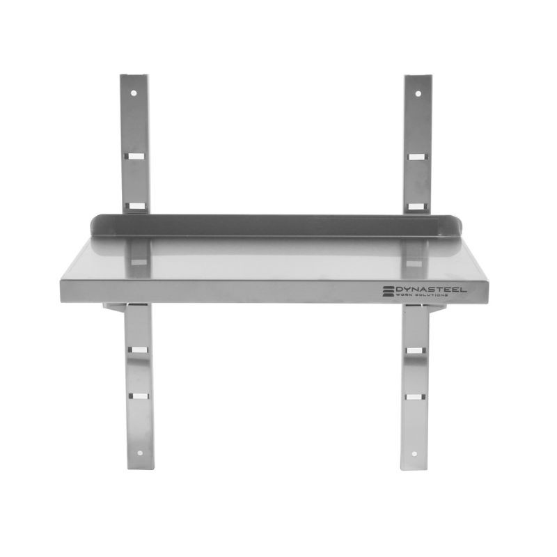 Dynasteel Stainless Steel Wall Shelf - L 800 x D 300mm - Professional Kitchen