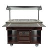 Buffet Warm CombiSteel - Roestvrij Staal GN 1/1 & LED Verlichting