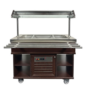 Buffet Koel 5 GN 1/1 CombiSteel - Optimale bewaring en elegantie