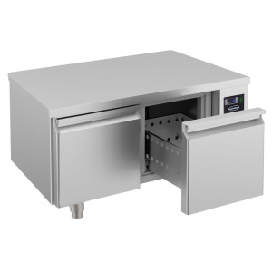 Positive Refrigerated Table 2 Drawers 180 L CombiSteel - High Performance and Ecological