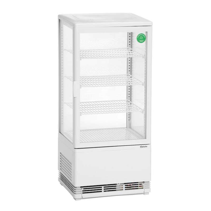 Mini Professionele Koelvitrine Bartscher - 78 L Wit