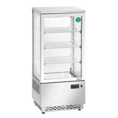 Mini Profi-Kühlschrank Bartscher - 78 L Edelstahl