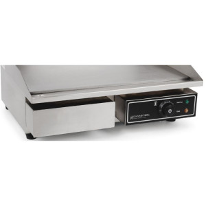 Professionelle Elektrische Grillplatte - Glatt 55 cm - Dynasteel