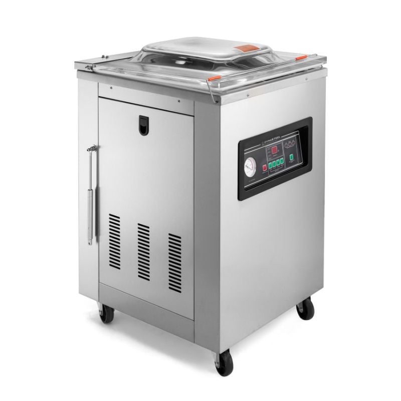 Heavy Duty Chamber Vacuum Sealer on Wheels - 500 mm - Dynasteel