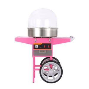 Machine à Barbe à Papa 52 cm avec Couvercle - Dynasteel