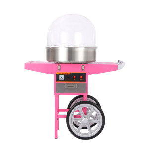 Suikerspinmachine 52 cm met Deksel - Dynasteel