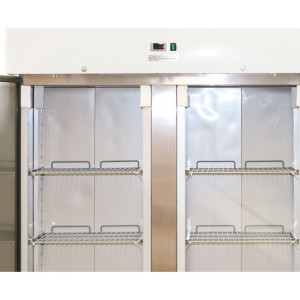 Positieve Koelkastkast 1400 L RVS GN 2/1 – 2 Deuren