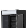 Vitrine voor Dranken 736 L 2 Glazen Deuren 2-8 °C R290