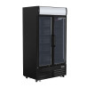 Vitrine voor Dranken 736 L 2 Glazen Deuren 2-8 °C R290