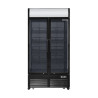 Koelvitrine voor Dranken - 2 Deuren - 736 L met Canopy - Dynasteel