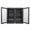 Refrigerated Back Bar 209 L 2 Glass Doors — Ventilated