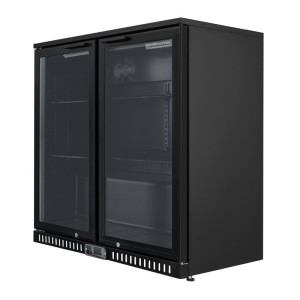 Rückkühlschrank 209 L 2 Glastüren — Belüftet