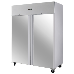 Positieve Koelkastkast 1400 L RVS GN 2/1 – 2 Deuren