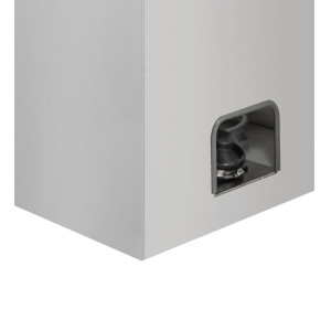 Voetbediende Handenwasser met Zeep en Papierdispenser - Dynasteel